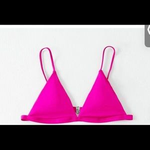 Shein Hot Pink Bikini Top